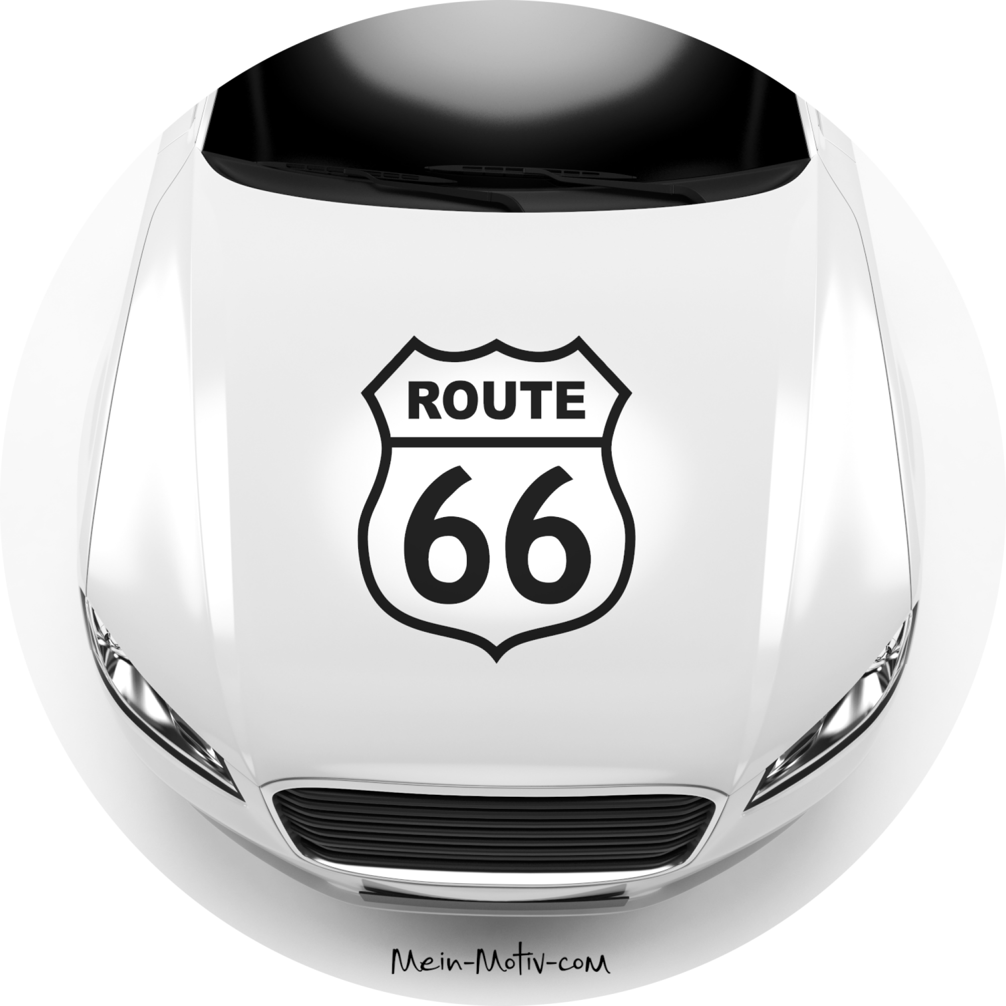 Aufkleber 46038 Route 66